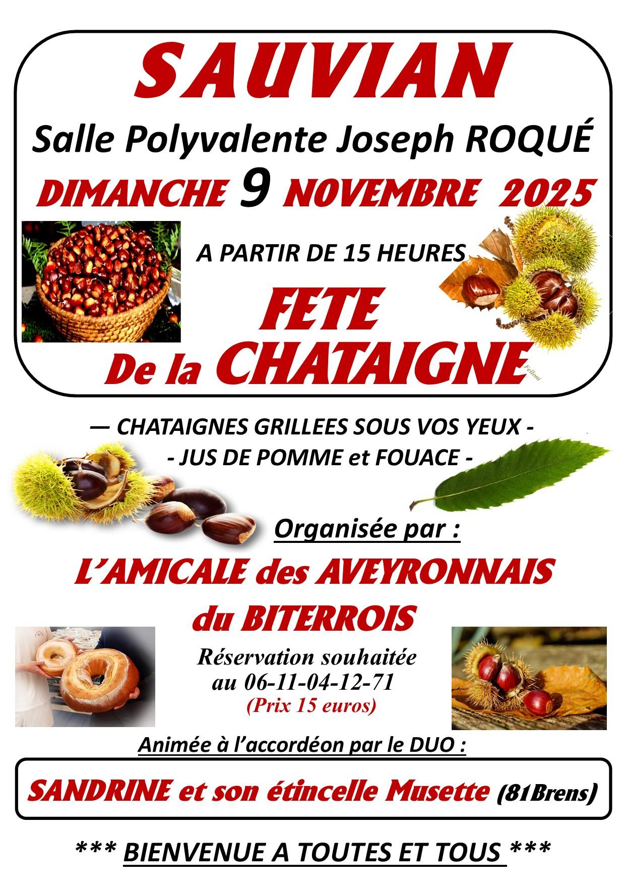 Pub chataignes 2025 a4 vertical